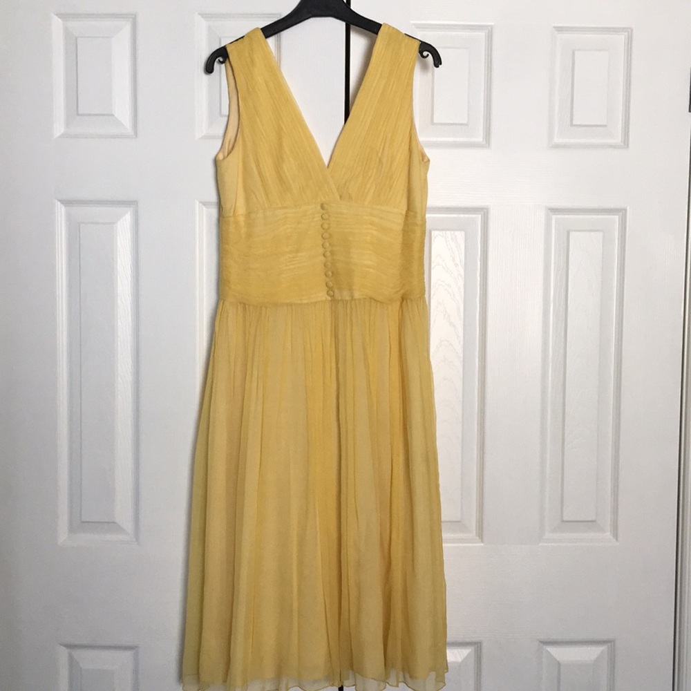 Silk summer dress